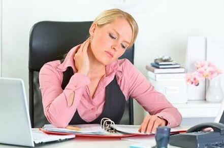 La raison du développement de l'ostéochondose cervicale